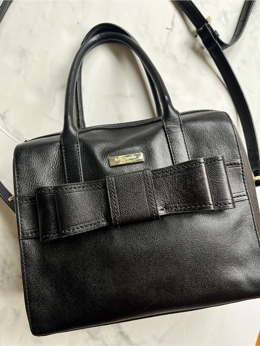 Kate Spade Alice Court Kaiya Black Handbag